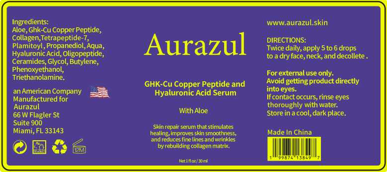 Hyaluronic Acid Serum with Copper Peptide