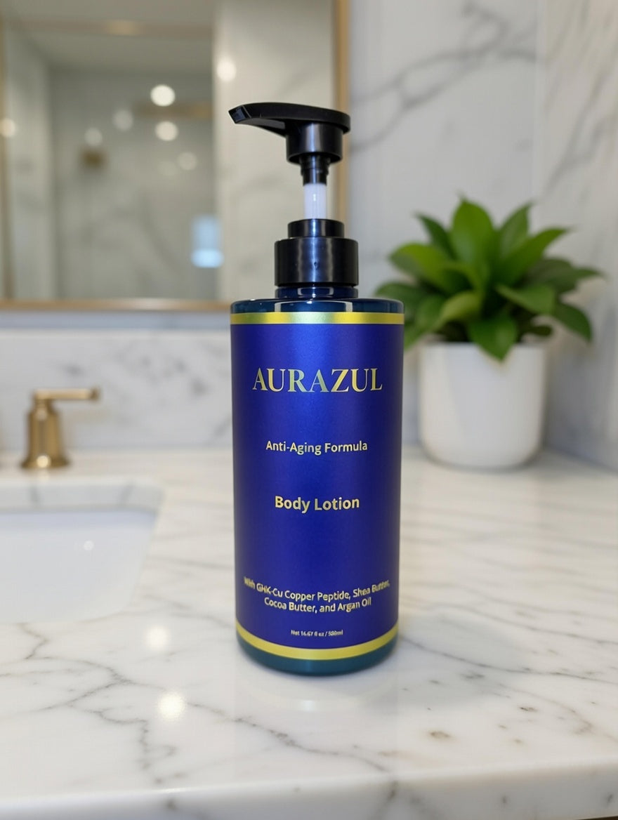 Body Lotion with GHK-Cu Copper Peptide